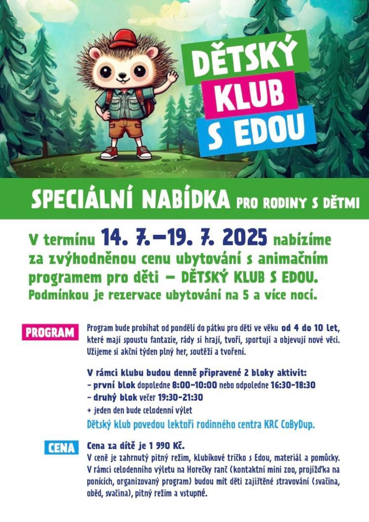Hotel Edvard Frenštát pod Radhoštěm Buitenkant foto